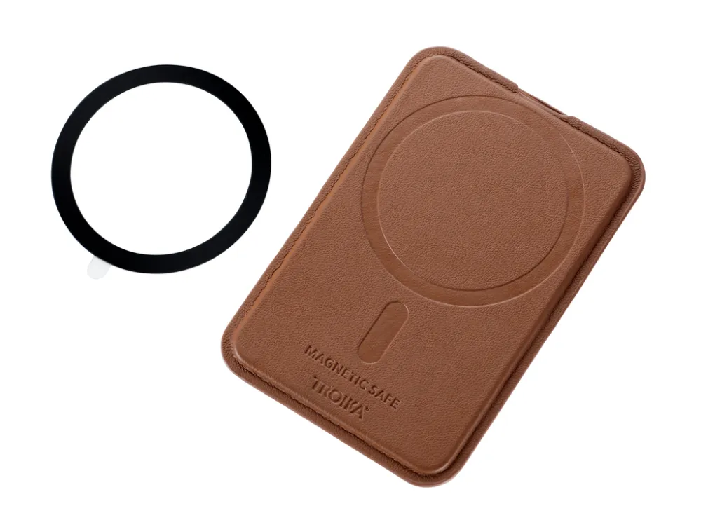 Kartenetui MAGNETIC SAFE braun, braun – Bild 2