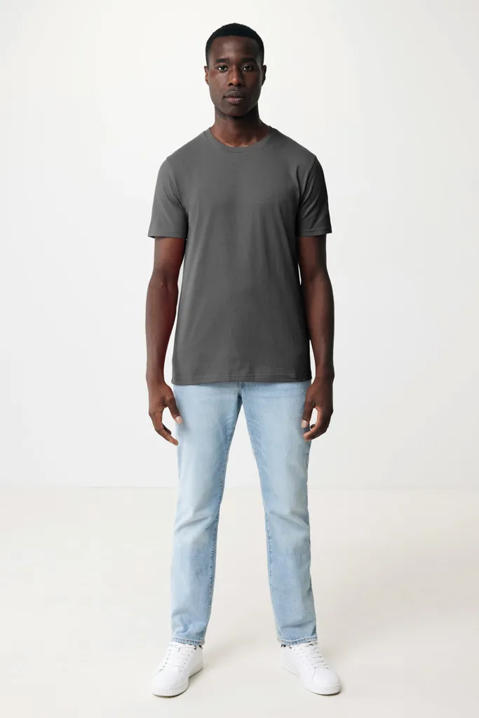 IQONIQ Bryce T-Shirt aus recycelter Baumwolle, anthrazit – Bild 7