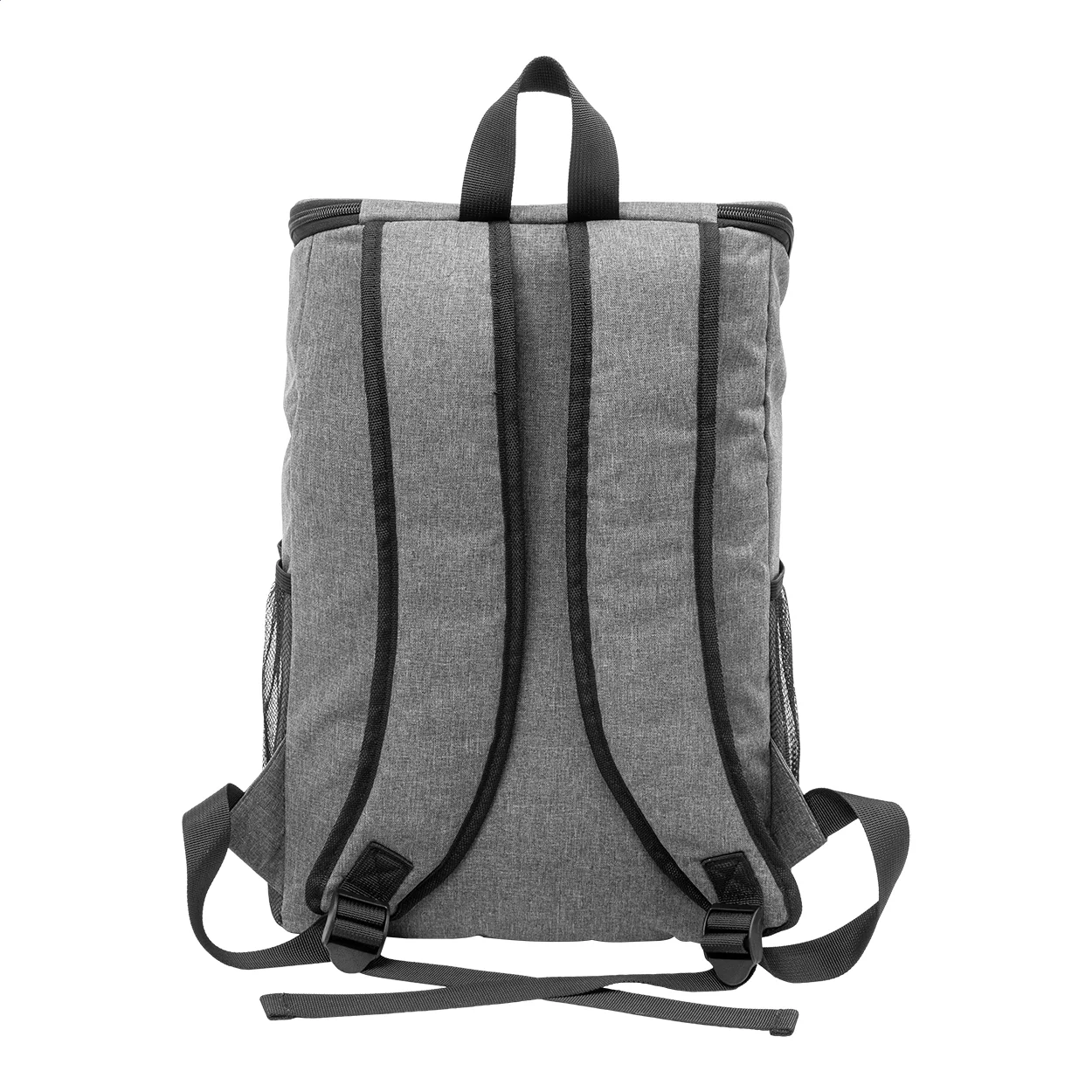 Picknick-Kühlrucksack Duonic, RPET, dunkelgrau – Bild 2