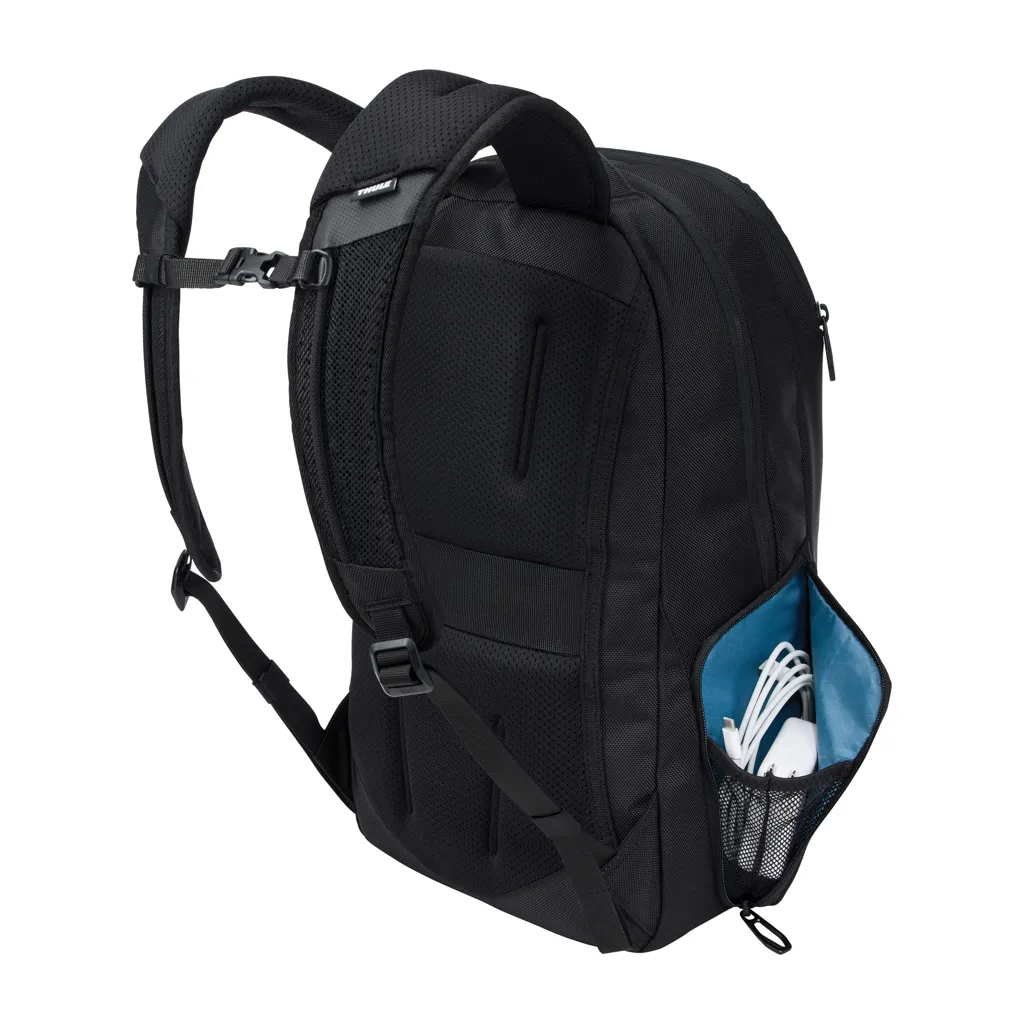 Thule Accent recycelter Rucksack 23L, schwarz – Bild 8
