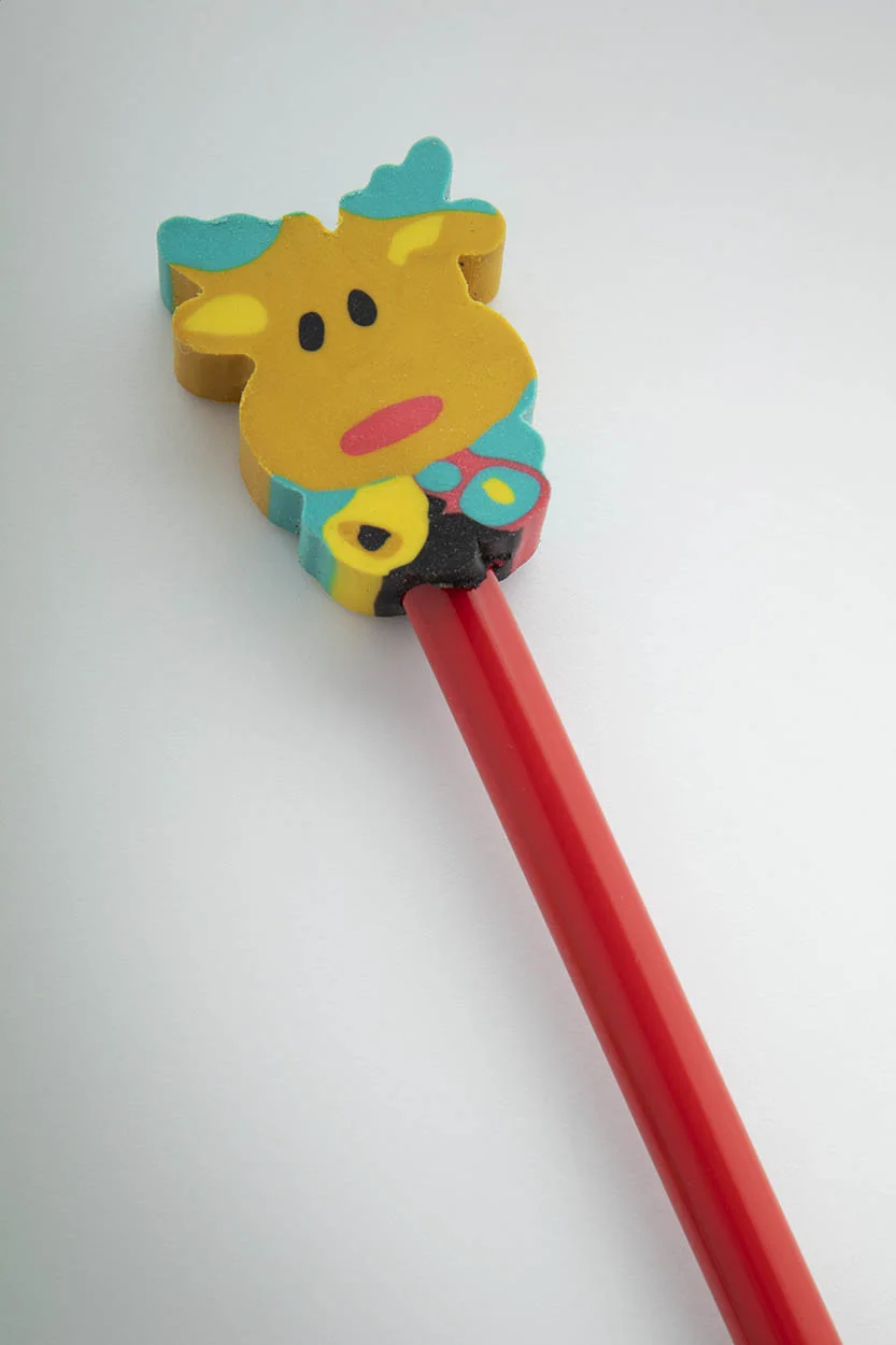 Bleistift Ramsvika mit Weihnachtsfigur, Weihnachtsbaum, rot – Bild 2
