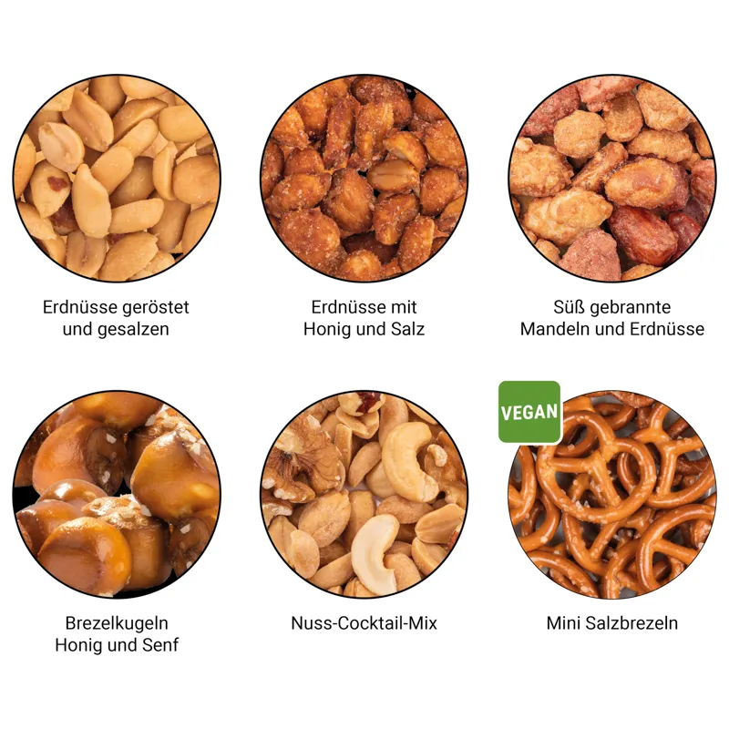 Snack Dose, Erdnüsse geröstet und gesalzen – Bild 2
