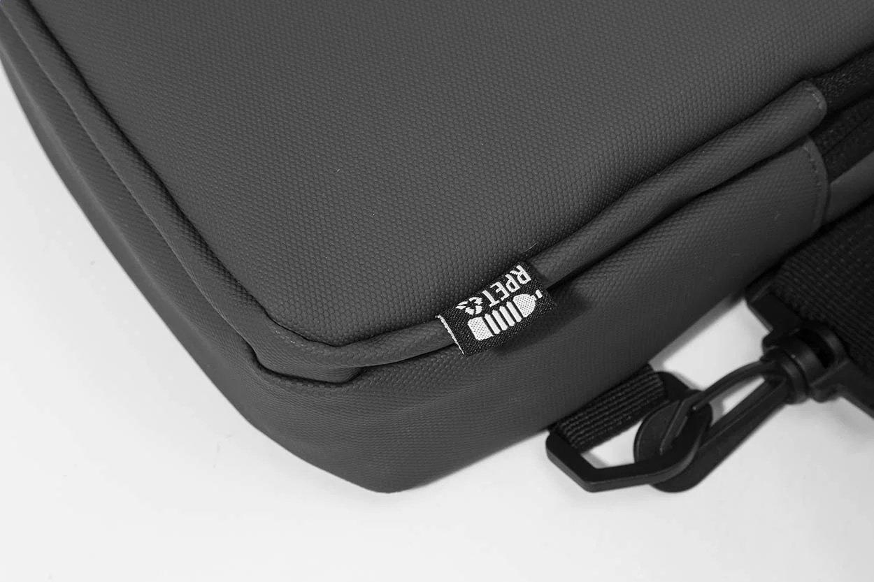 Shoulder bag, RPET Crobud, grau – Bild 5
