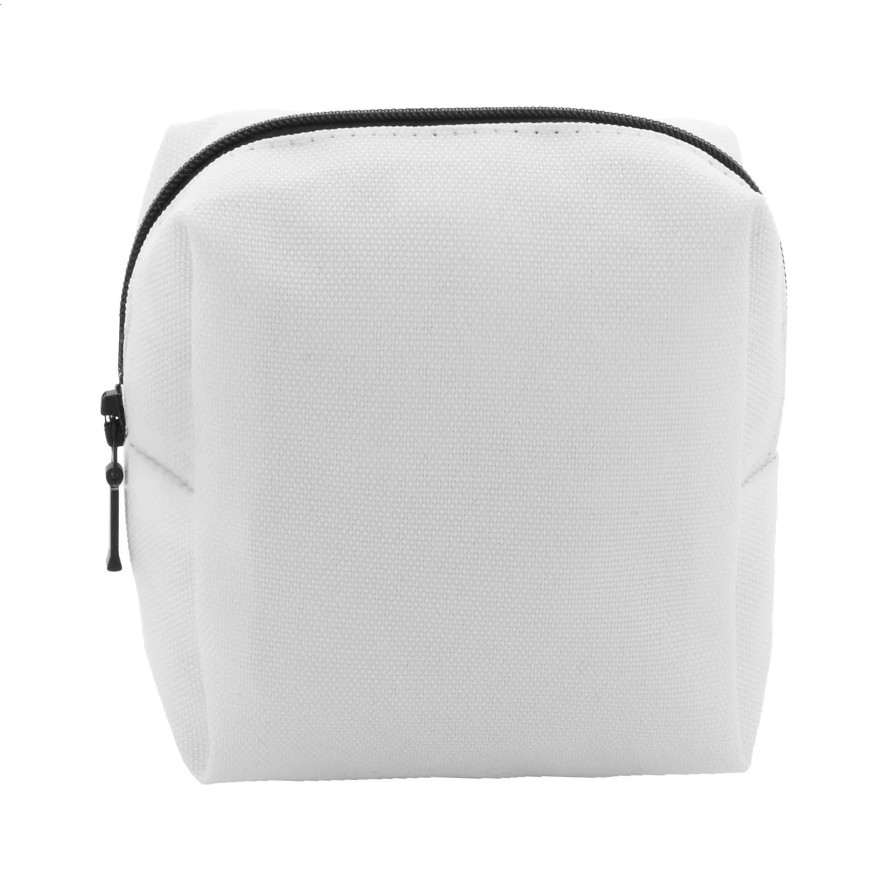 Individuelle Kosmetiktasche CreaBeauty Square S, schwarz, weiß – Bild 3