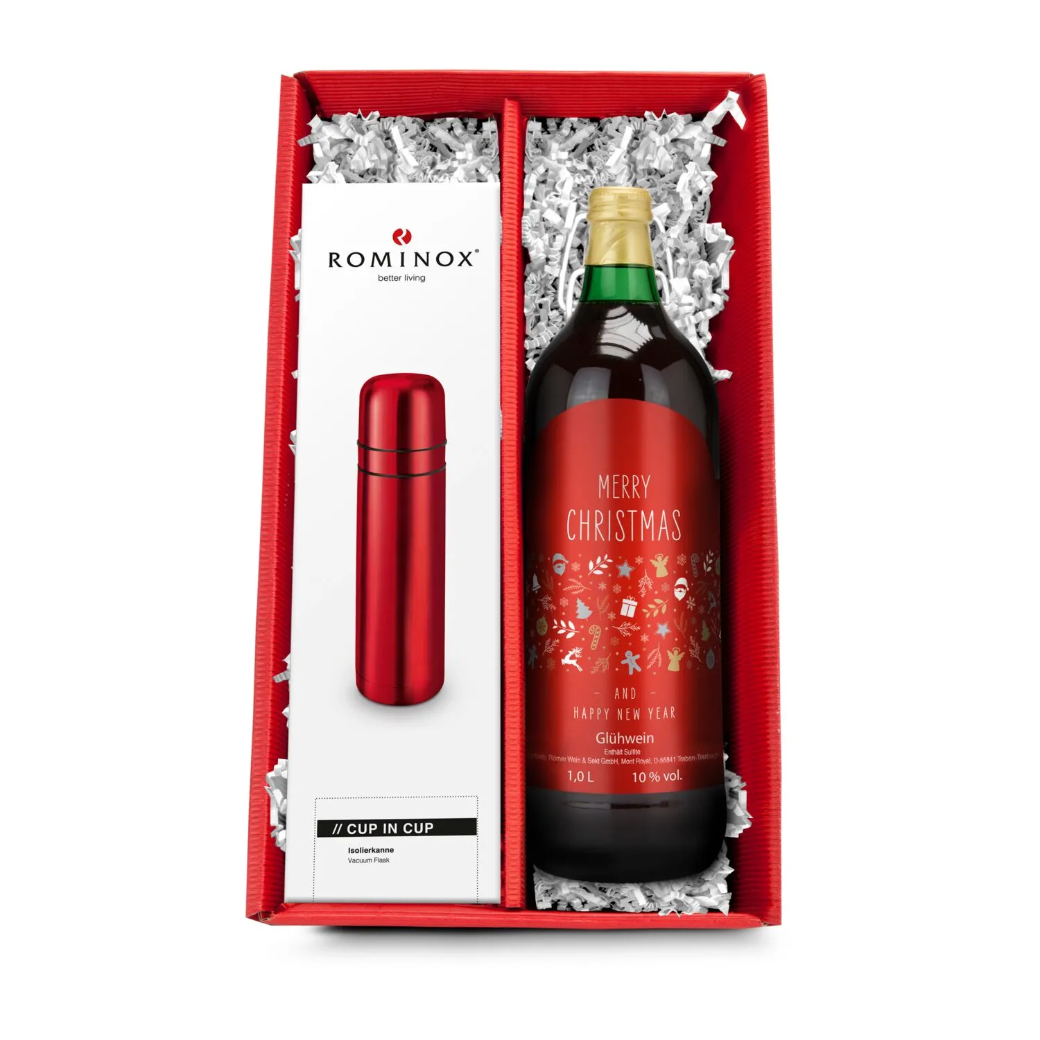 Geschenkset / Präsenteset: Roter Glühweinduft, rot – Bild 2