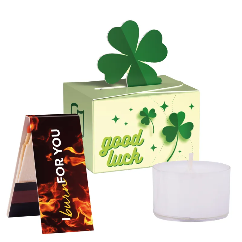Geschenkbox Mini Kleeblatt, Lindt LINDOR Milchkugeln – Bild 4
