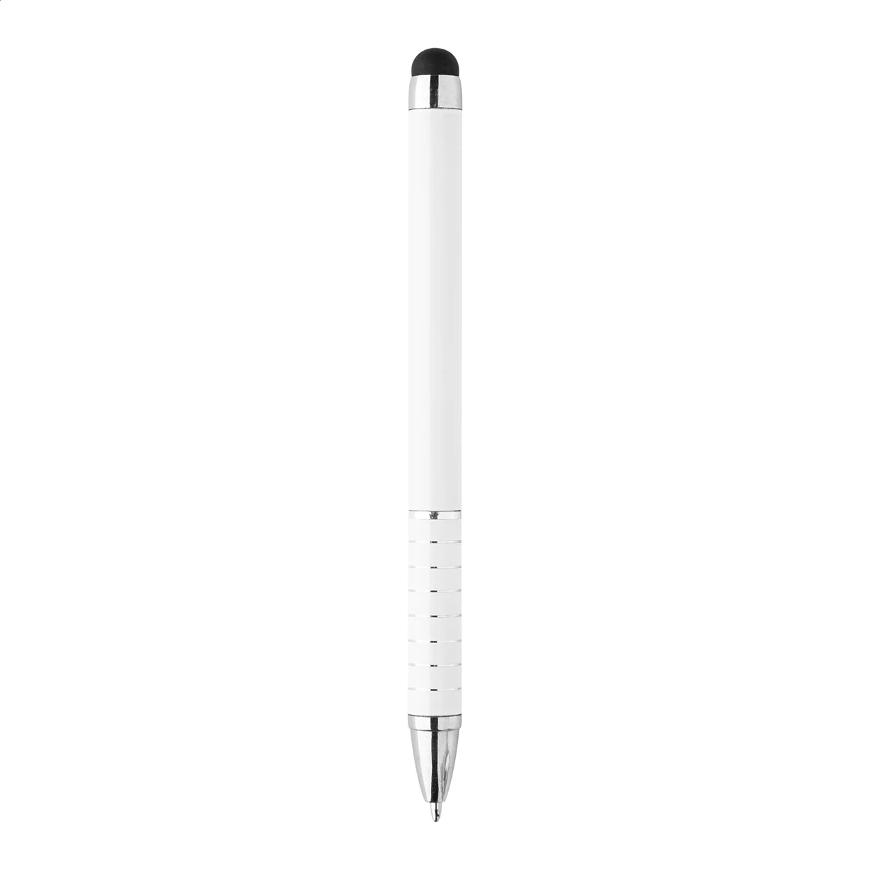 Touchpen Gambit mit Kugelschreiber, weiß – Bild 3
