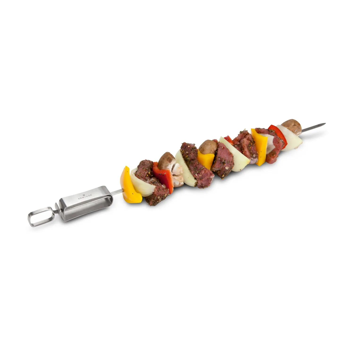 ROMINOX® 2er-Set Grillspieß // Furnum, silber – Bild 2