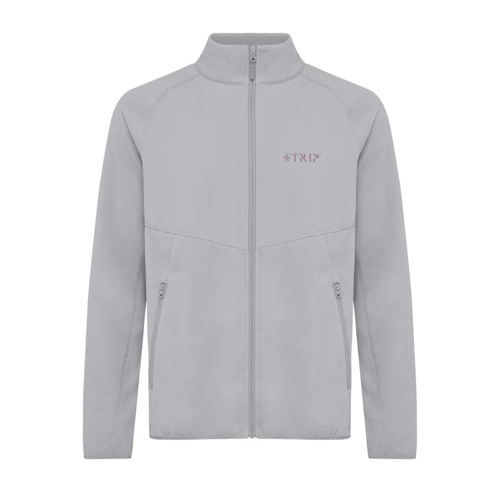 IQONIQ Talung Mikrofleece Jacke aus recyceltem Polyester, storm grey – Bild 3