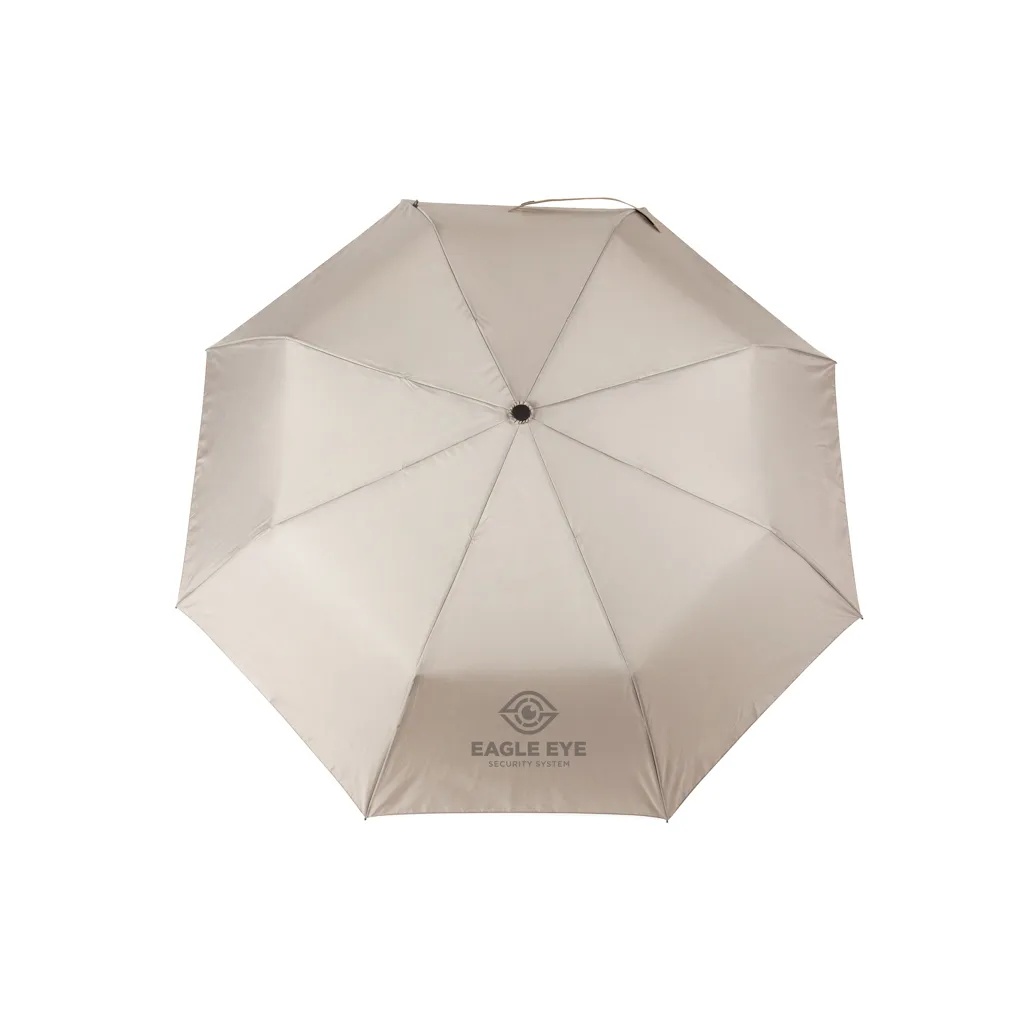 VINGA Baltimore AWARE™ RPET 21“ Regenschirm, greige – Bild 5