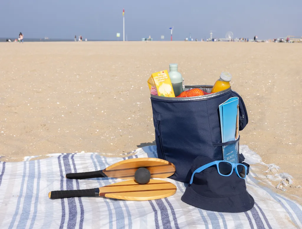 Sonny Aware™ RPET Kühlrucksack, navy blau – Bild 9