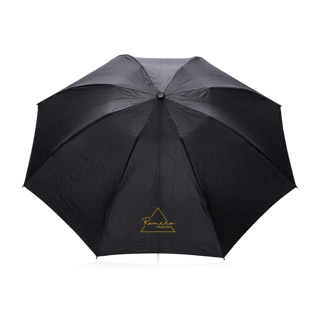 Swiss Peak AWARE™ 23" faltbarer umgekehrter Regenschirm, schwarz – Bild 6