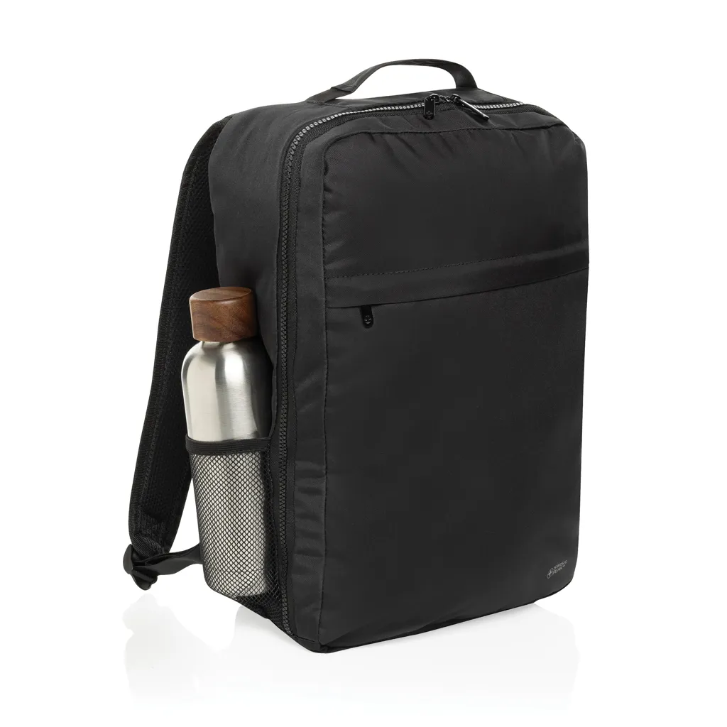 Swiss Peak Aware™ RPET Essential 15.6" Laptop-Rucksack, schwarz – Bild 6