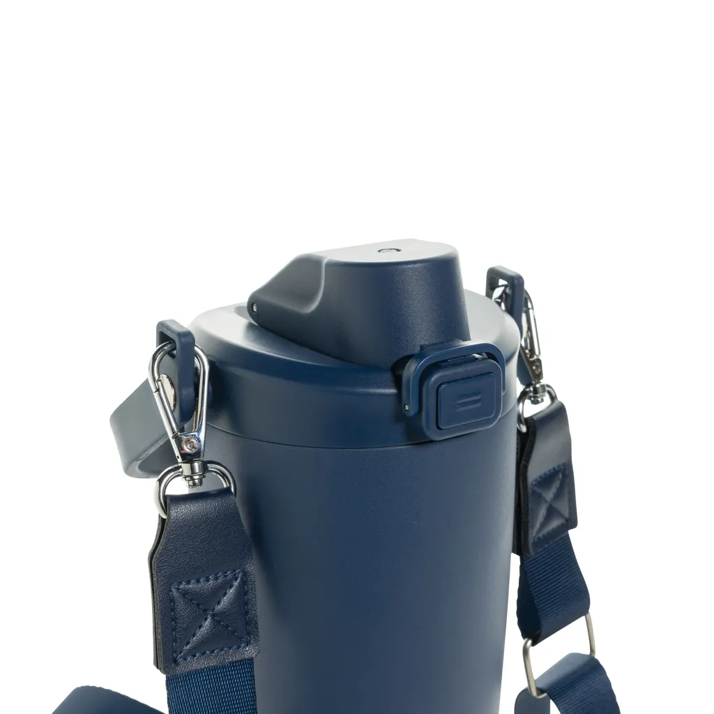 Avira Ayala Crossbody Duosip Becher aus RCS rec. Stahl, navy blau – Bild 6