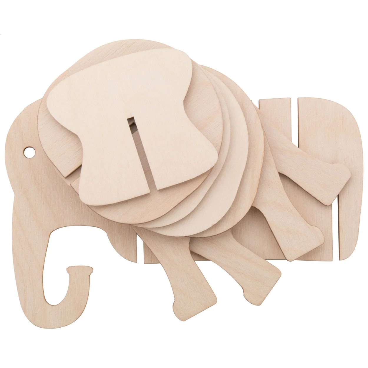Untersetzer-Set Noah, Hippo, natur – Bild 2