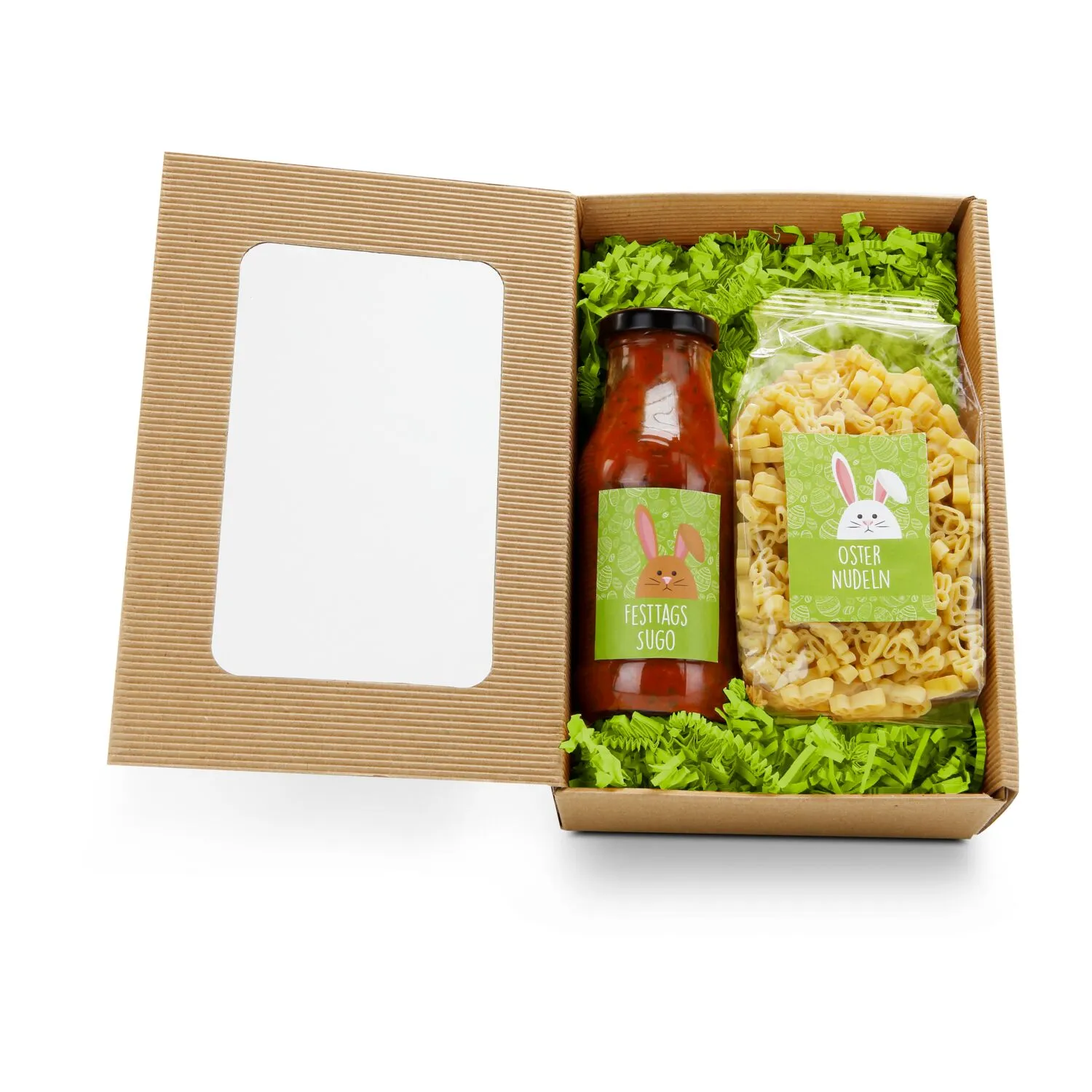 Geschenkset / Präsenteset: Oster-Nudeln, beige – Bild 2