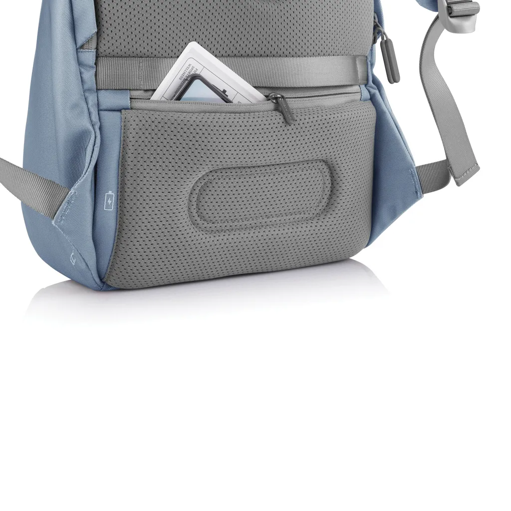 Bobby Soft, Anti-Diebstahl-Rucksack, blau – Bild 11