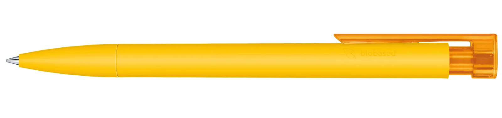 Liberty Bio Druckkugelschreiber, Gelb 7408 – Bild 4