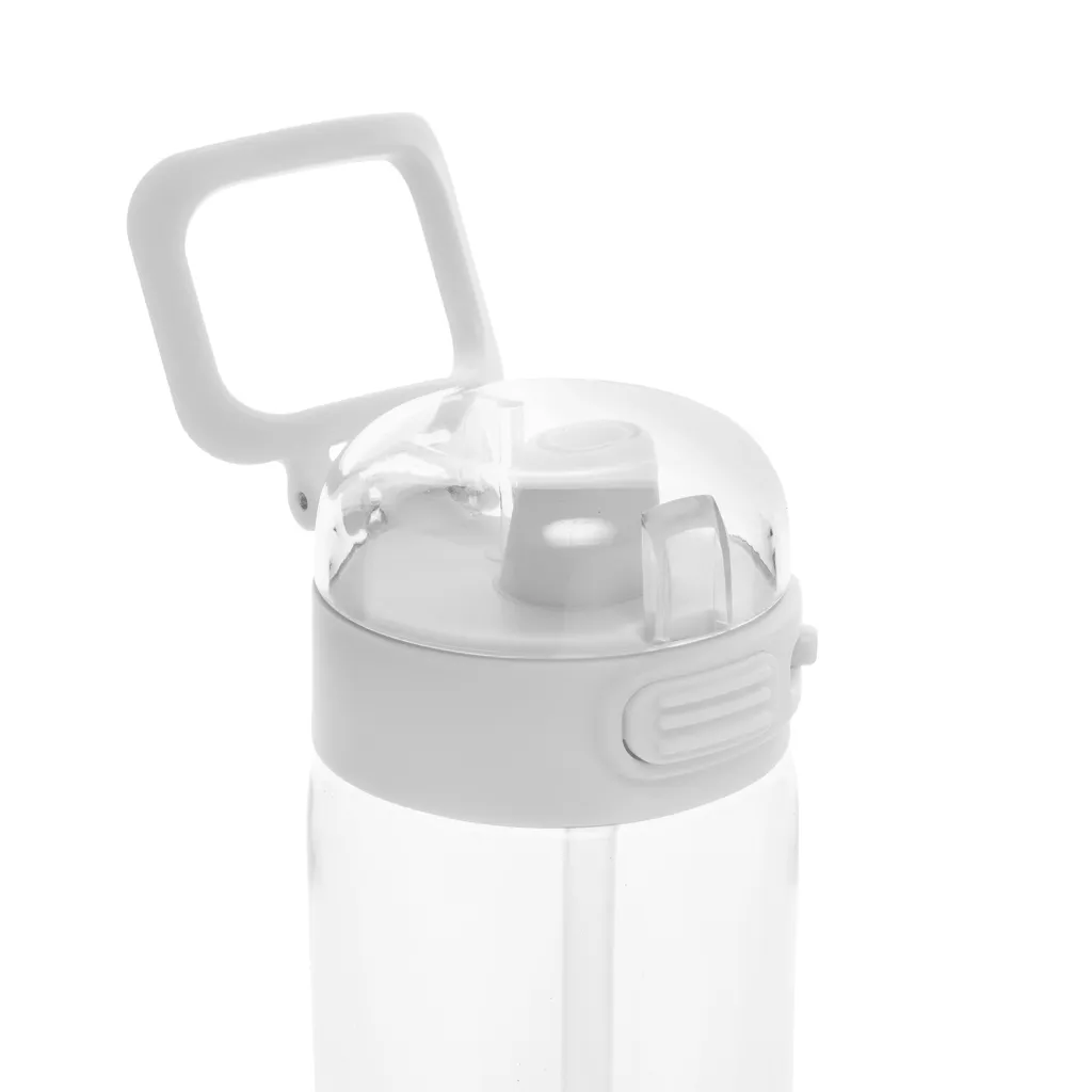 Sip'nLock RCS rPET auslaufsichere Sport-Trinkflasche 800ml, weiß – Bild 3