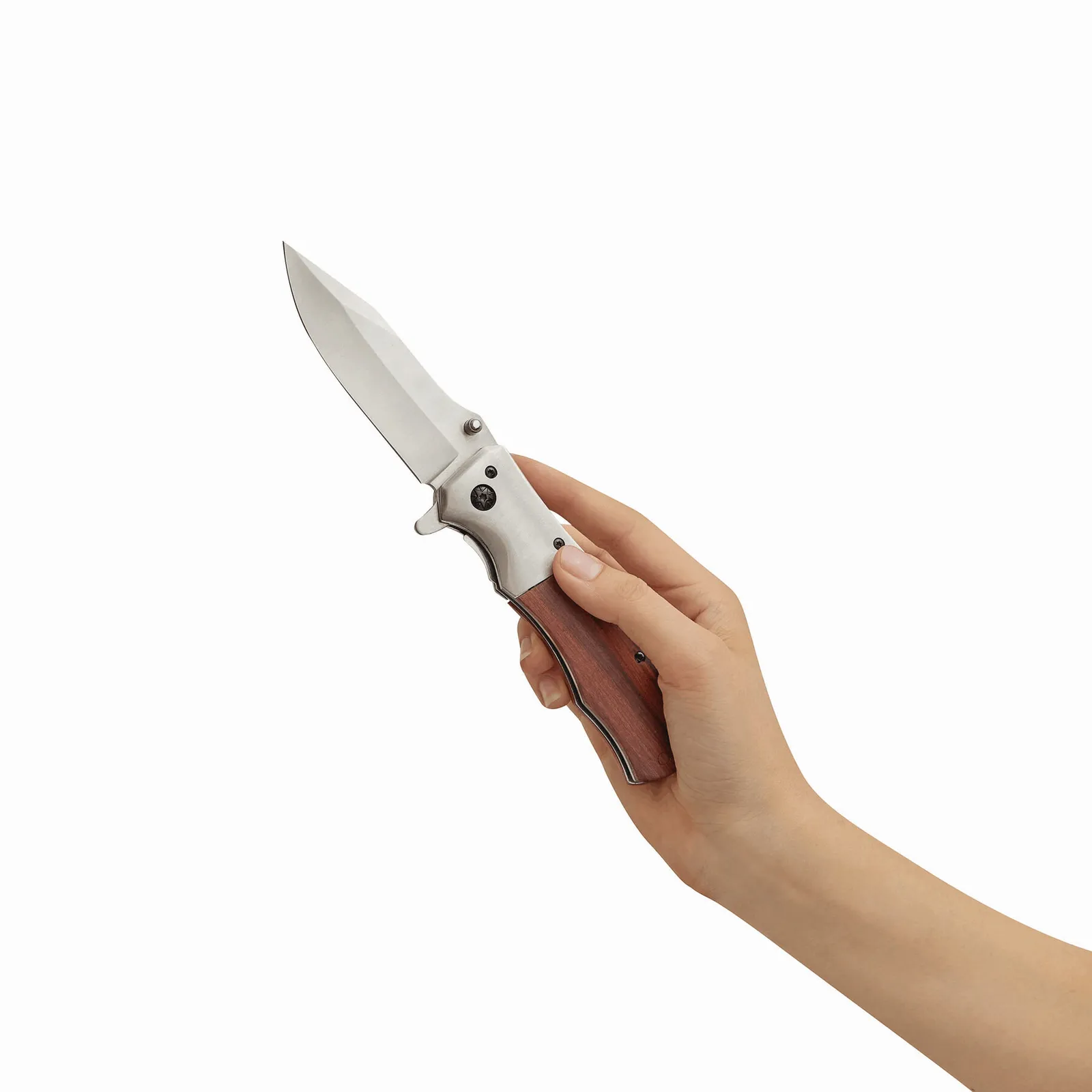 HUNTSMAN - Jagdmesser braun, silber, braun, silber – Bild 6