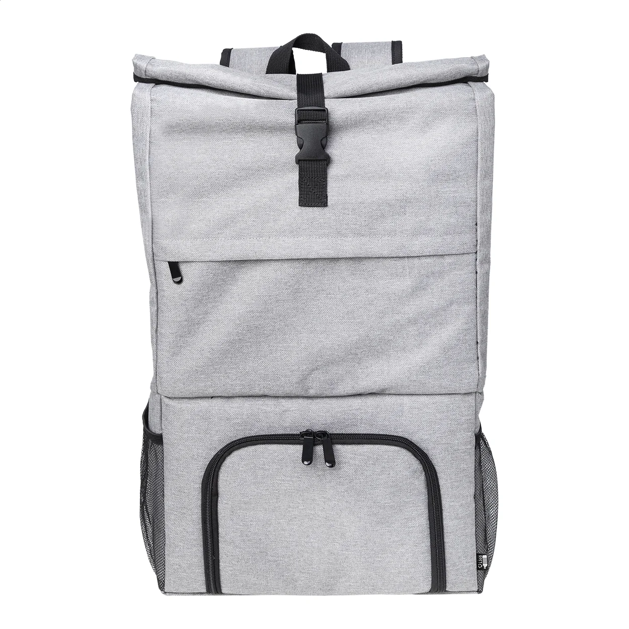 RPET-Kühlrucksack Chilltop, grau – Bild 2