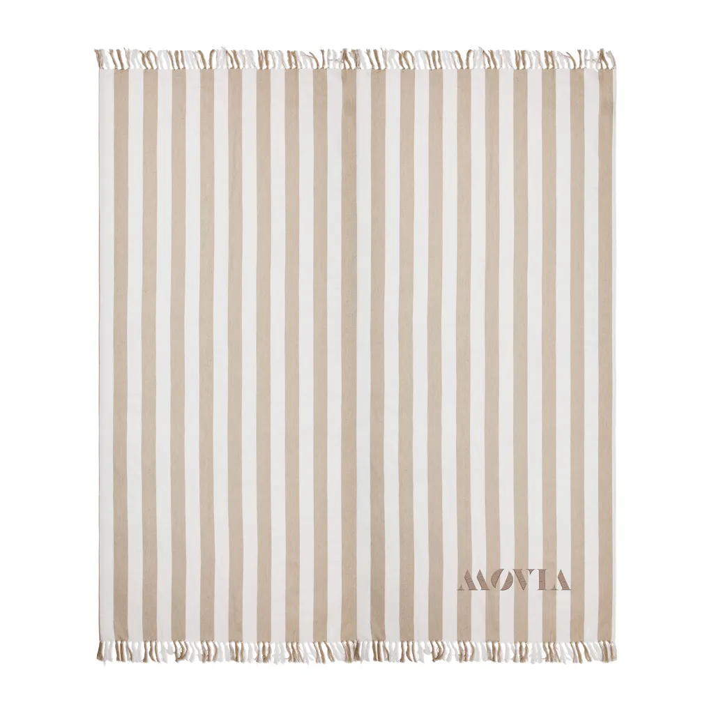 VINGA Ornos GRS Hammam-Familien-Tuch, beige – Bild 3