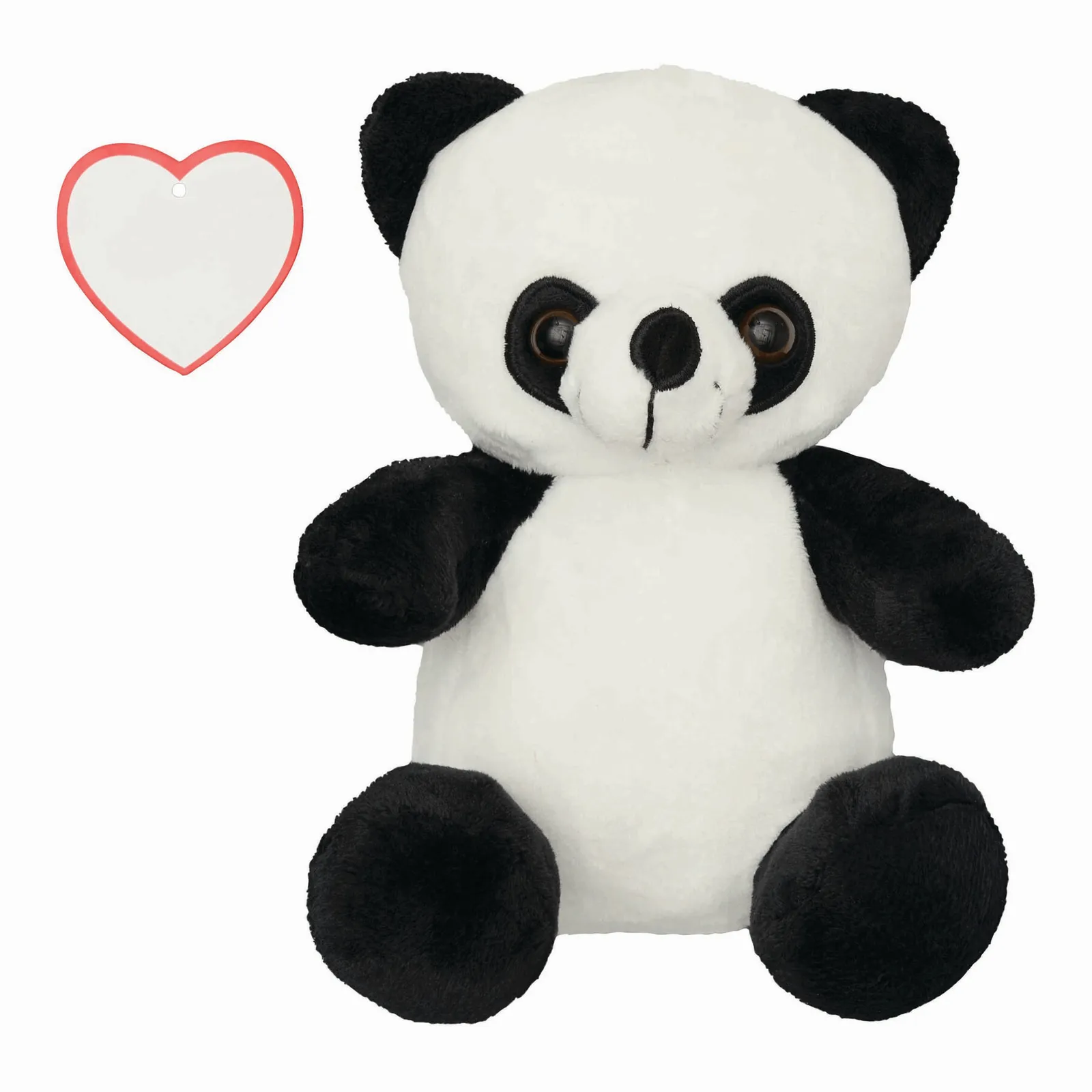ANTHONY - Plüsch-Panda schwarz, weiß, schwarz, weiß – Bild 2