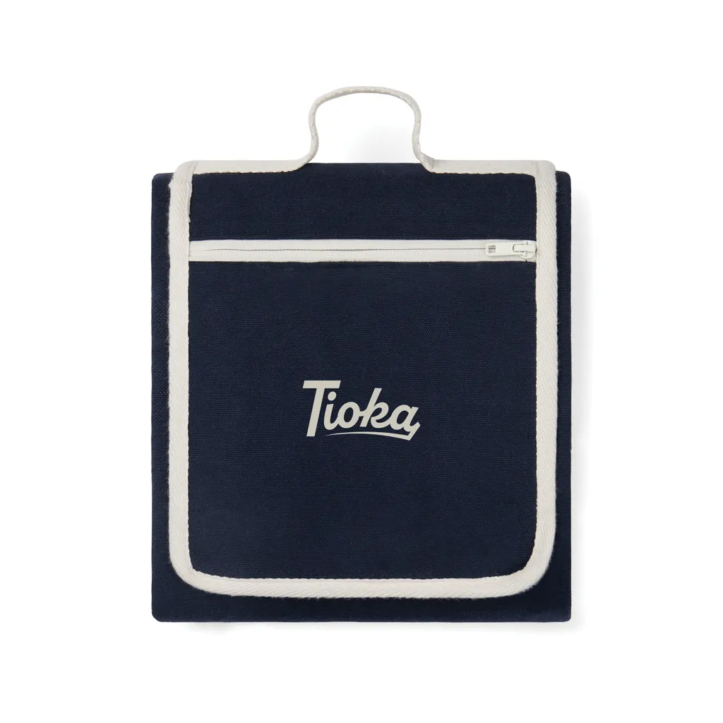 VINGA Volonne AWARE™ Picknickdecke aus recyceltem Canvas, blau – Bild 3