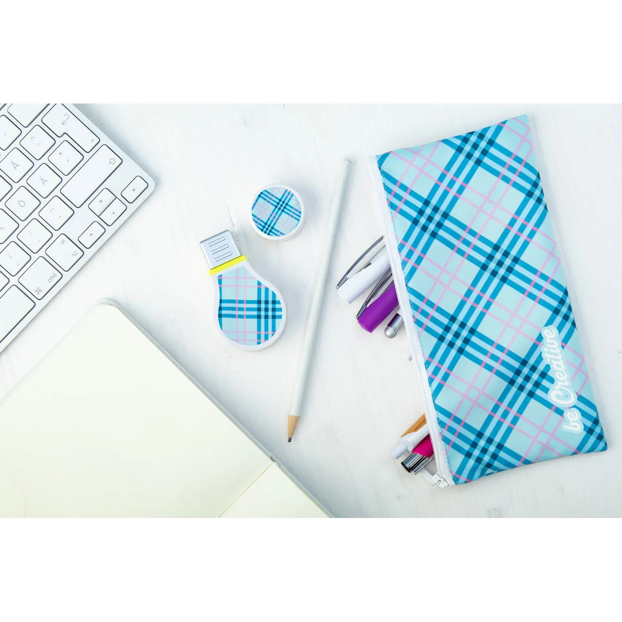 individuelles Stifte-Etui Suppy, weiß – Bild 6