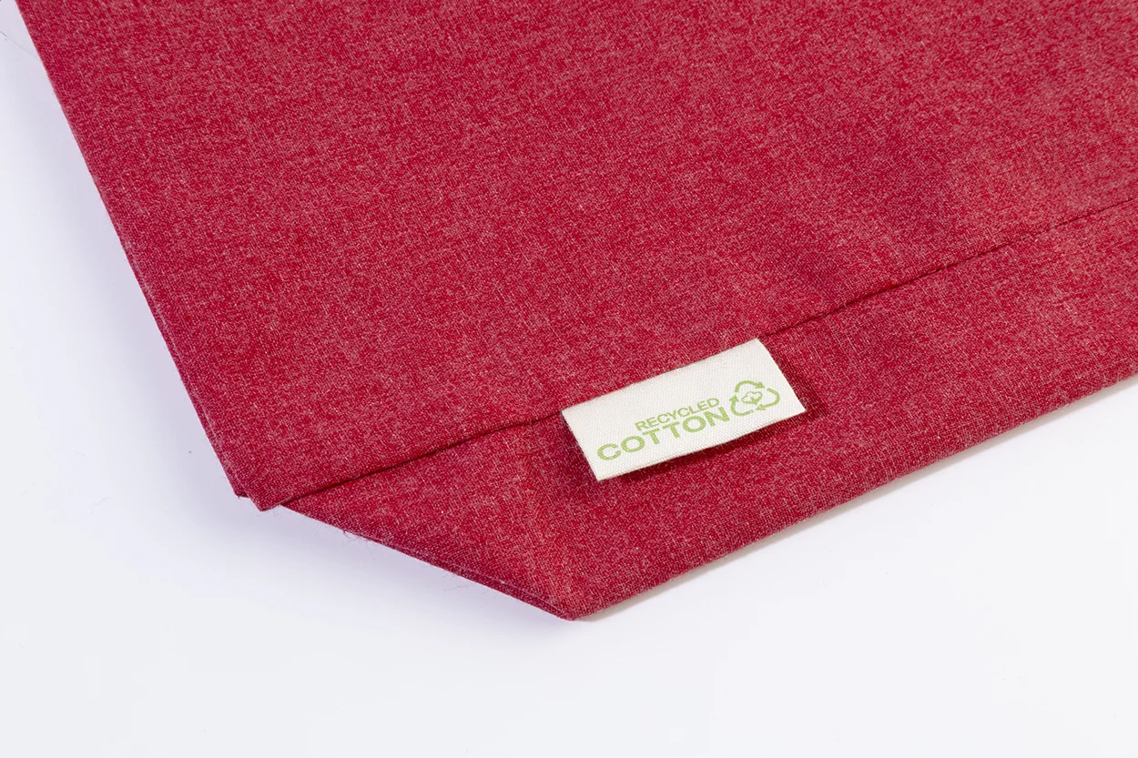 Einkaufstasche Guspex Hue aus recycelter Baumwolle, rot – Bild 4