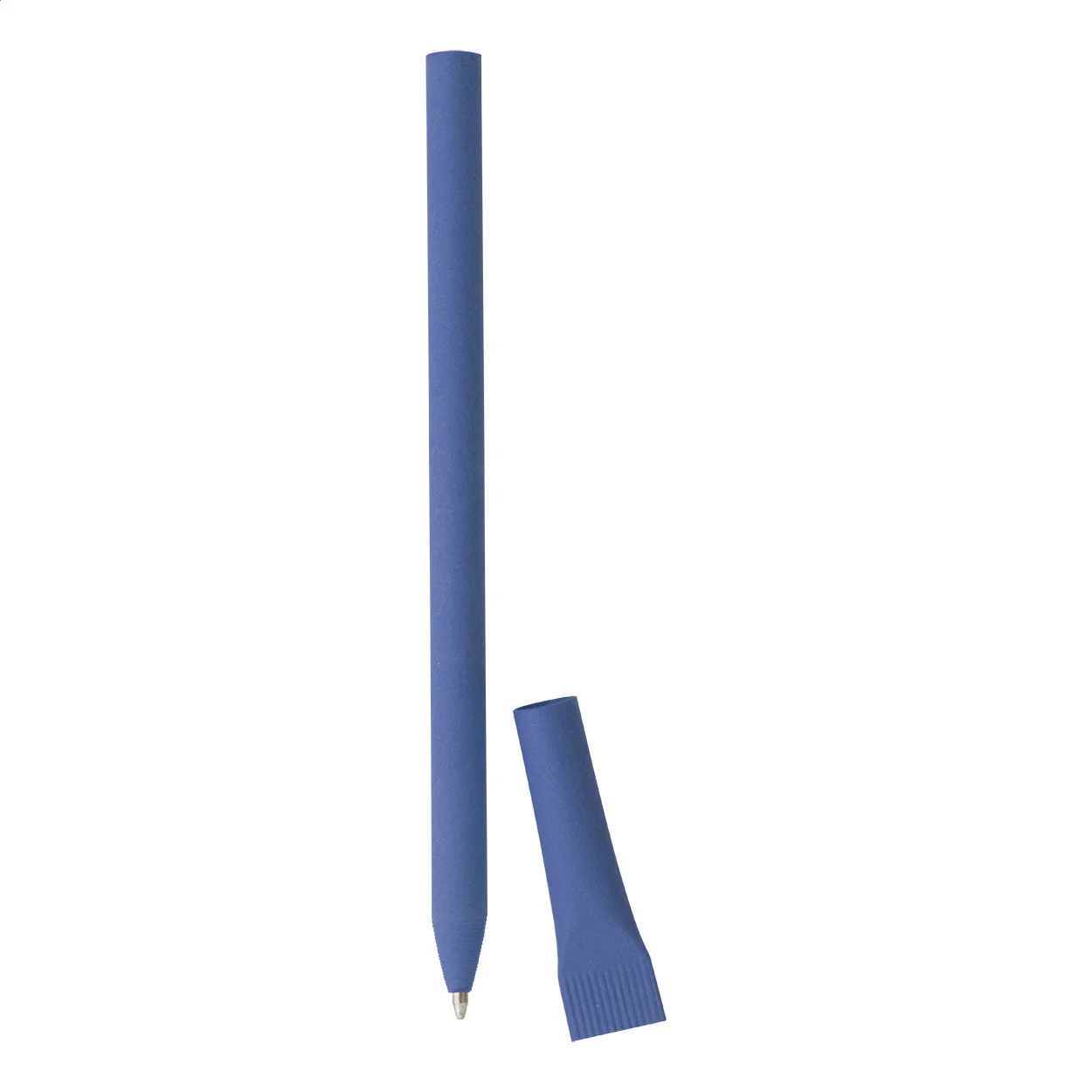 Recyclingpapier-Kugelschreiber Papyrus, blau – Bild 2