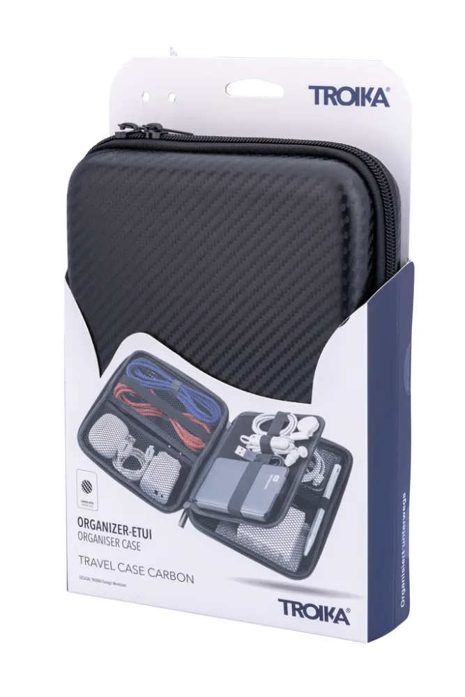 Organizer-Etui TRAVEL CASE CARBON carbon optik, carbon optik – Bild 4