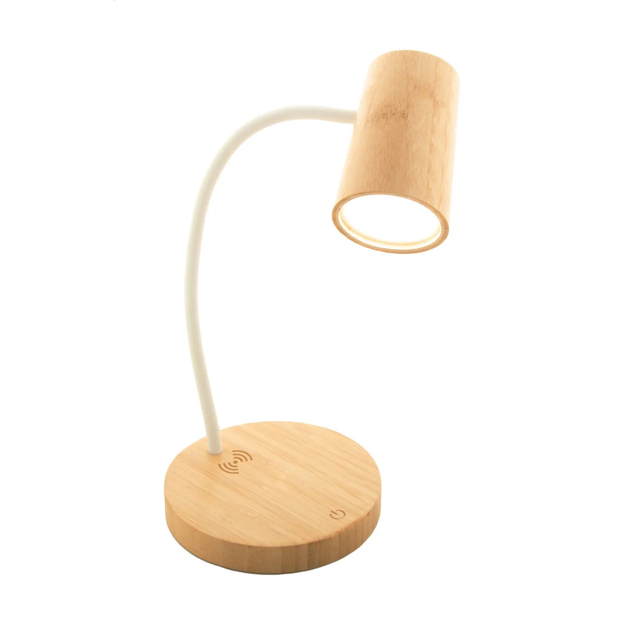 Multifunktions-Tischlampe Komono, natur – Bild 5