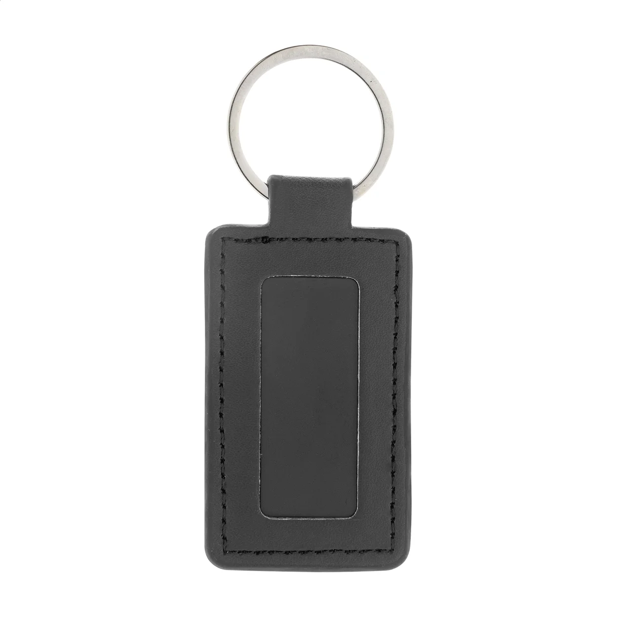 Schlüsselanhänger RPU ShineKey Rect, schwarz – Bild 3
