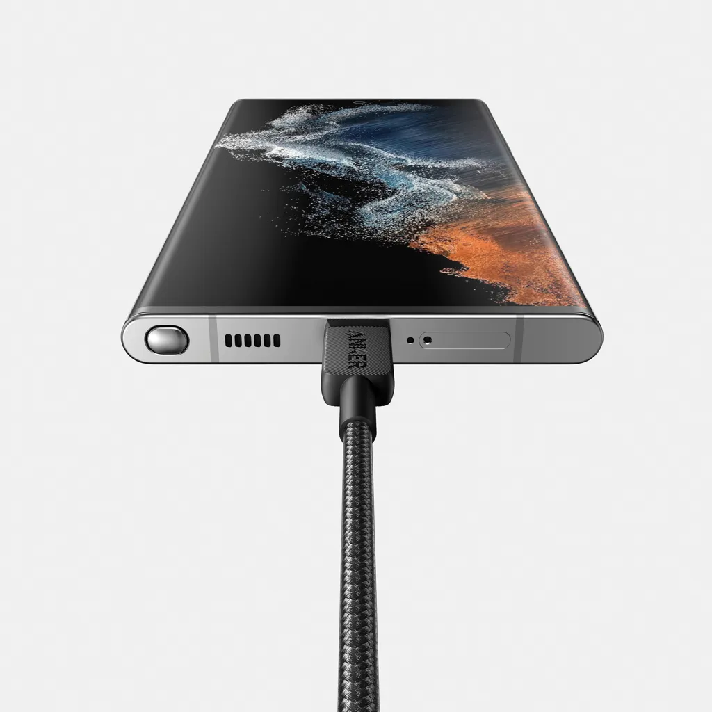 Anker USB-C to USB-C Kabel - 1.8 Meter, 60W, grau – Bild 3