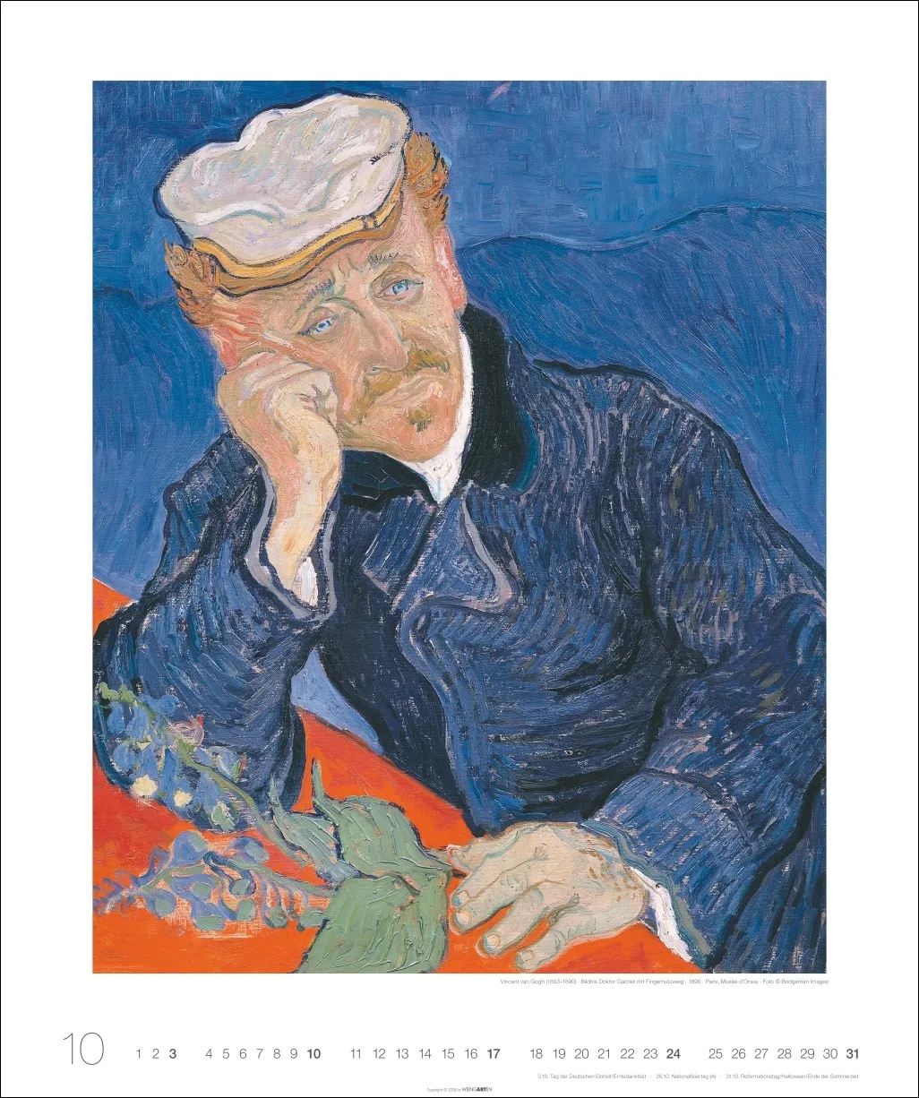 Vincent van Gogh Edtion Wandkalender 2027 – Bild 11