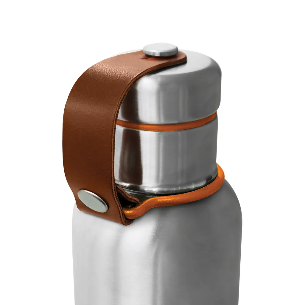 Black+Blum isolierte Wasserflasche klein, 500ml, orange – Bild 3