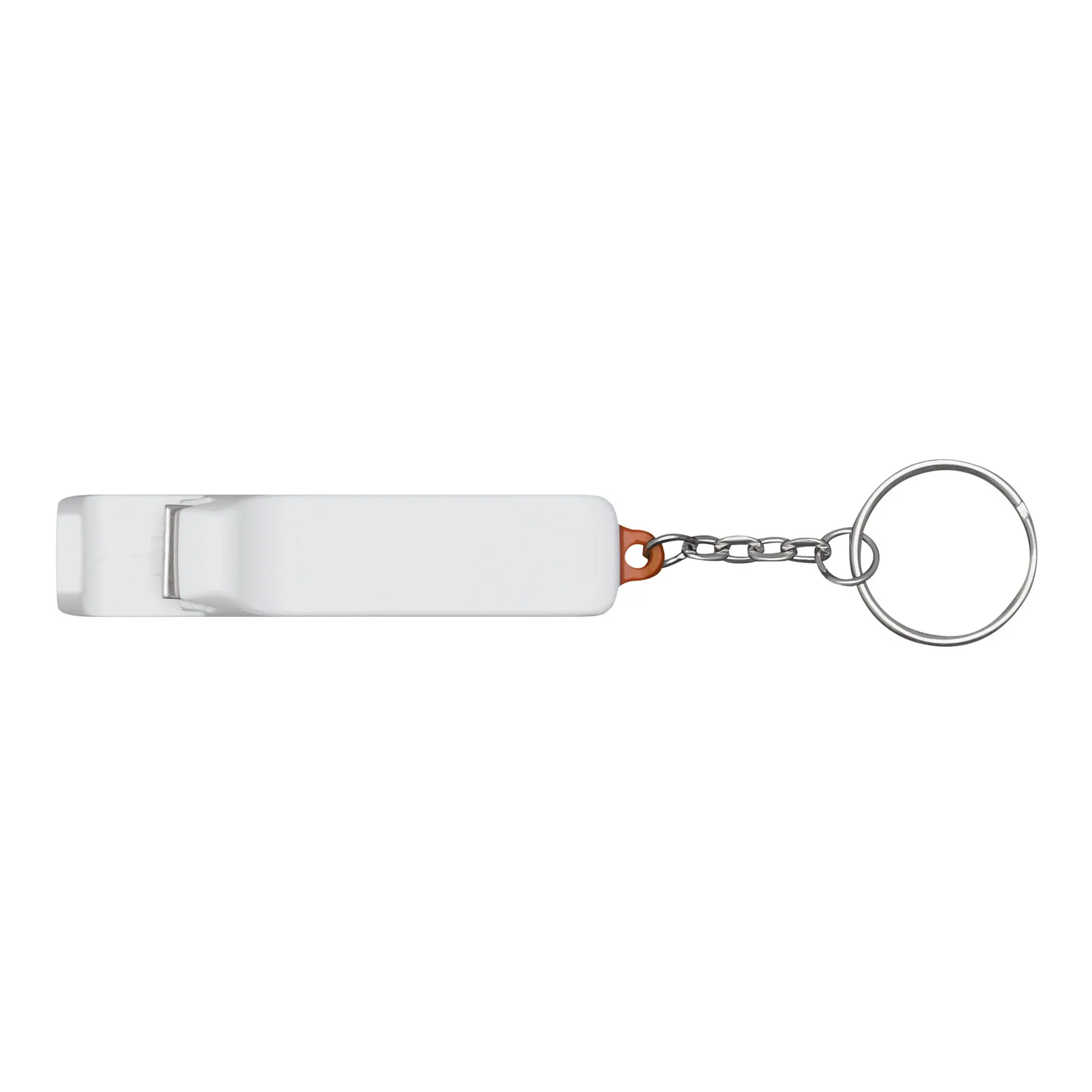 DOUBLE OPEN - Schlüsselanhänger, orange, weiß – Bild 3