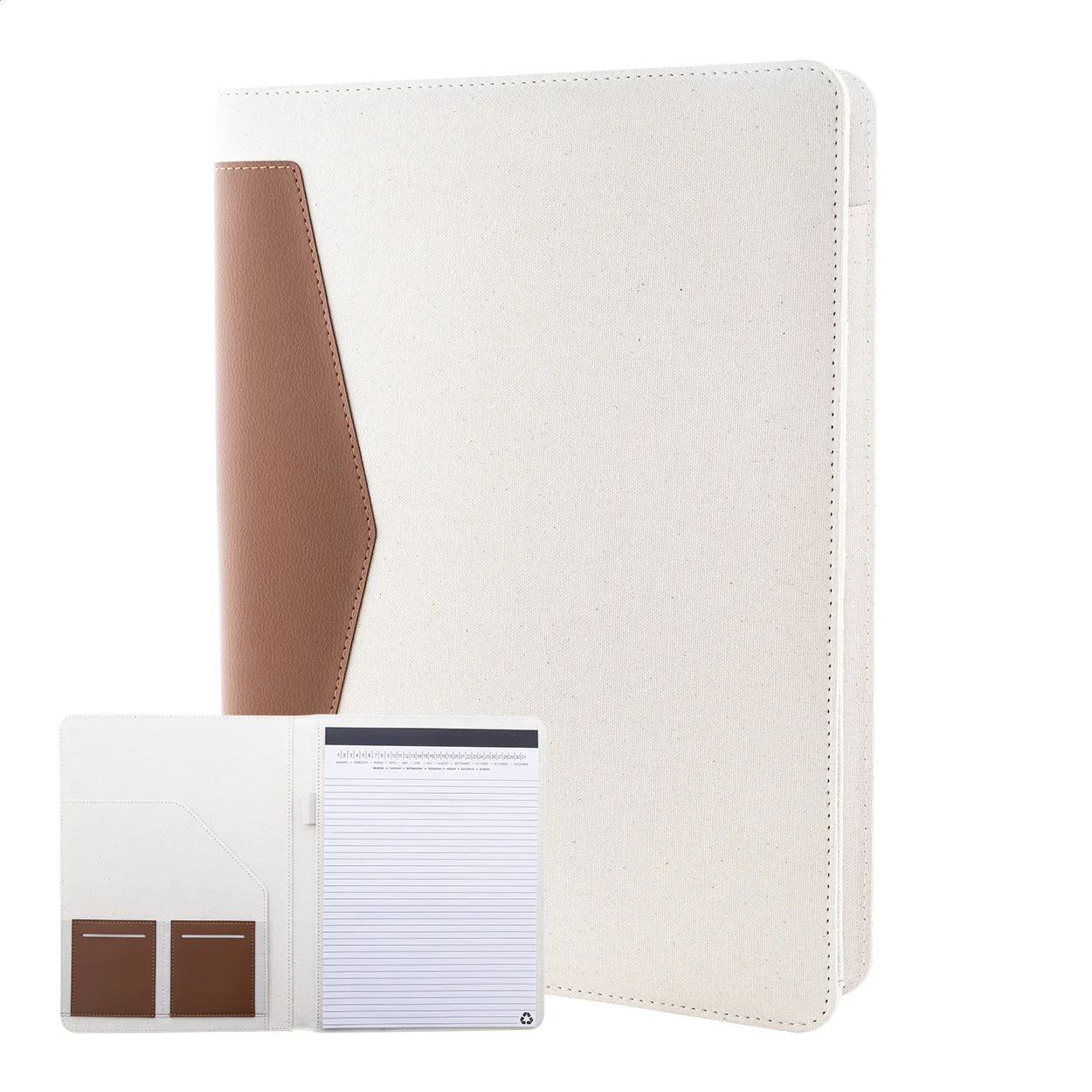 Dokumentenmappe Carbasa A4 aus recyceltem Canvas