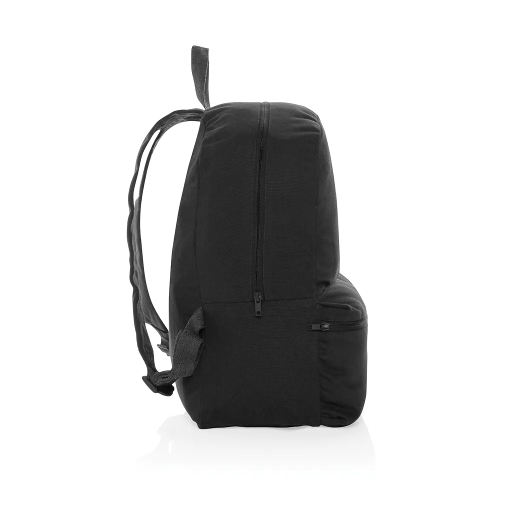 Impact Aware™ 285g/m² rCanvas-Rucksack, ungefärbt, schwarz – Bild 3