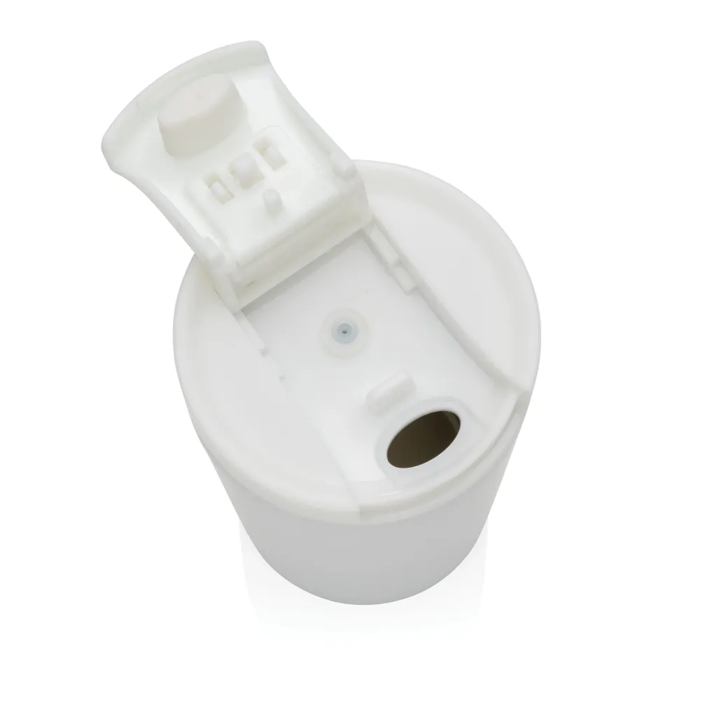Doppelwandiger Vakuum-Becher aus RCS recyceltem SS, weiß – Bild 5