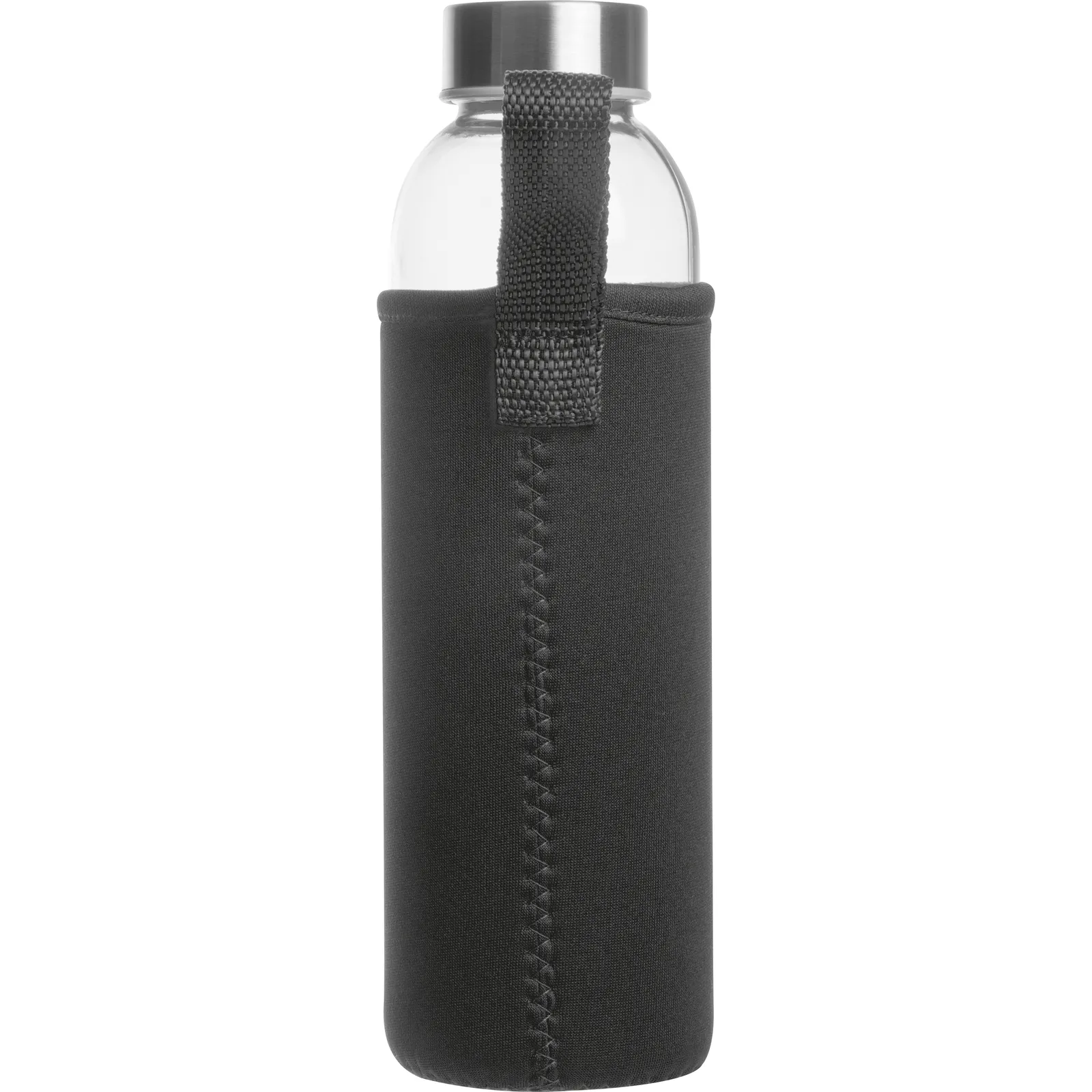 Glasflasche Klagenfurt, schwarz – Bild 6