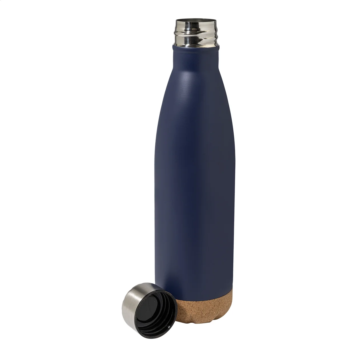 Edelstahl-Trinkflasche Nocov, dunkelblau – Bild 2