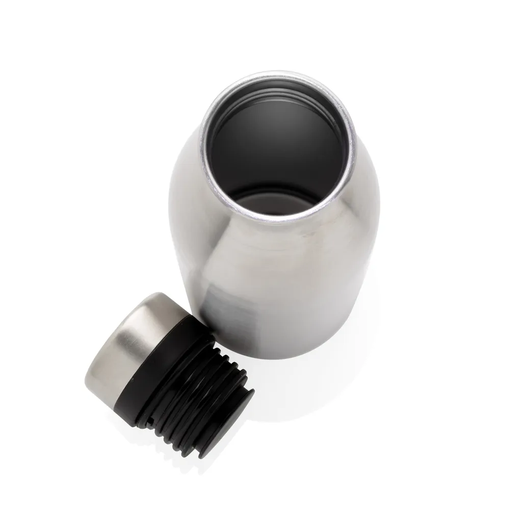 Deluxe Wasserflasche aus RCS recyceltem Stainless-Steel, silber – Bild 3