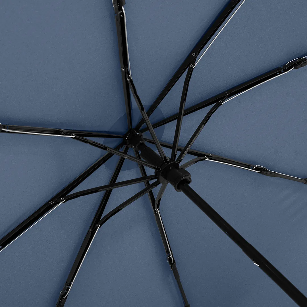 Taschenschirm ÖkoBrella, Ø 98 cm, Länge 26,5 cm, marine wS – Bild 4