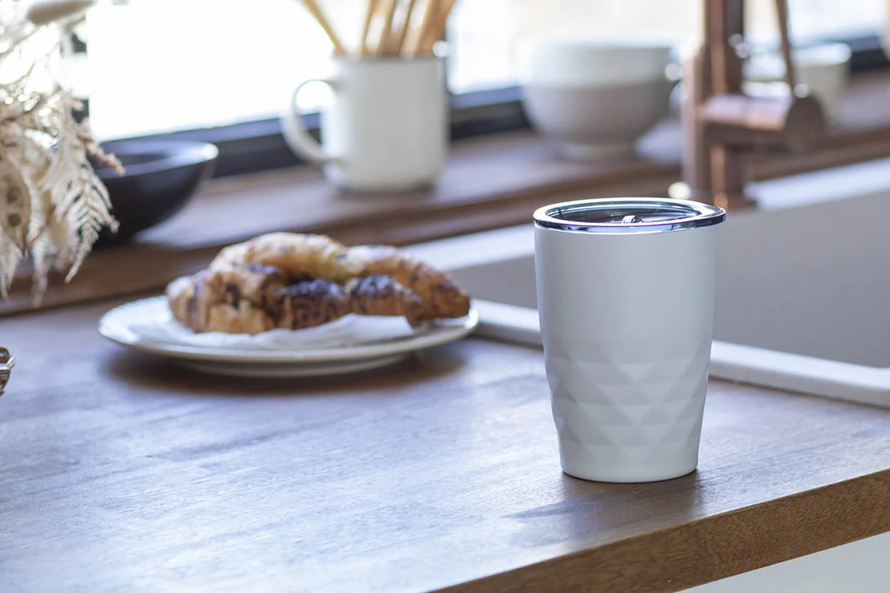 Kupferisolierter Thermobecher Cupper, weiß – Bild 3