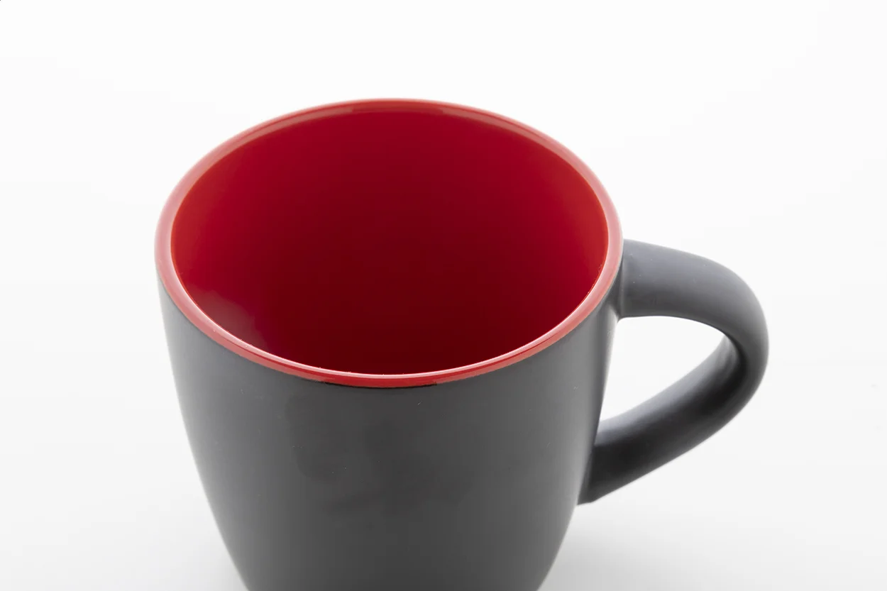 Tasse Matara Nera, rot, schwarz – Bild 4