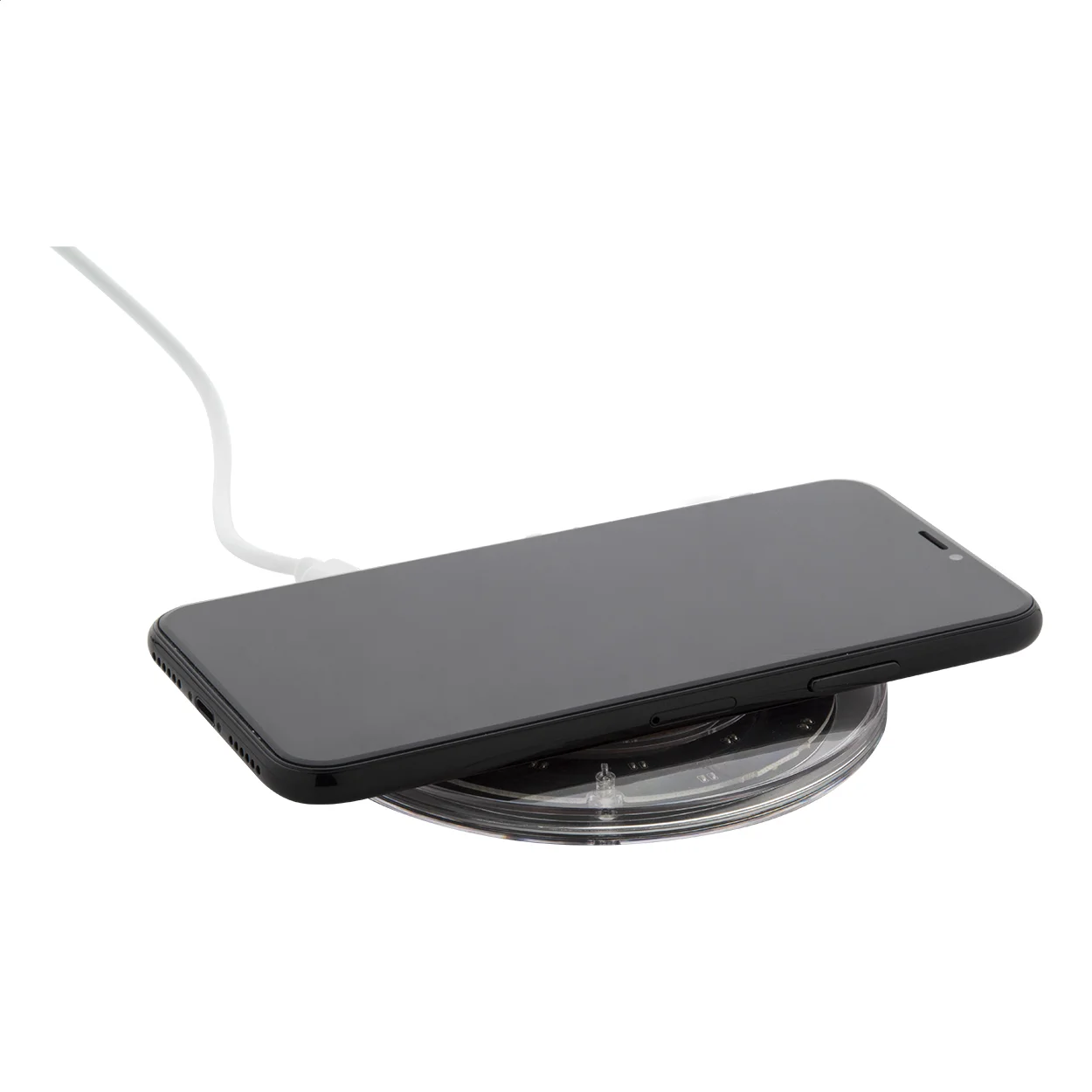 transparenter Wireless-Charger SeeCharge, natur, transparent – Bild 3