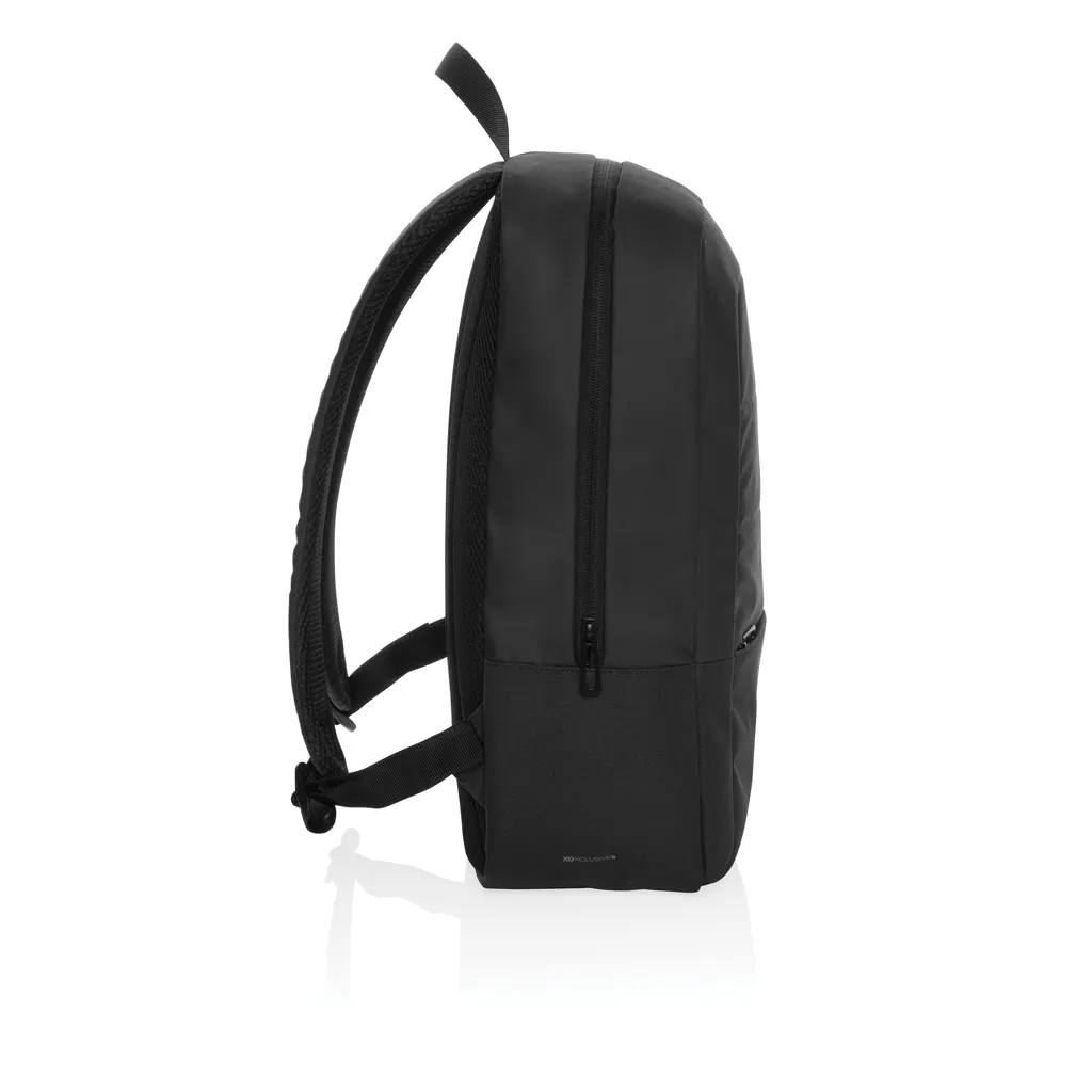 Armond AWARE™ RPET 15.6" Basic Laptop-Rucksack, schwarz – Bild 4