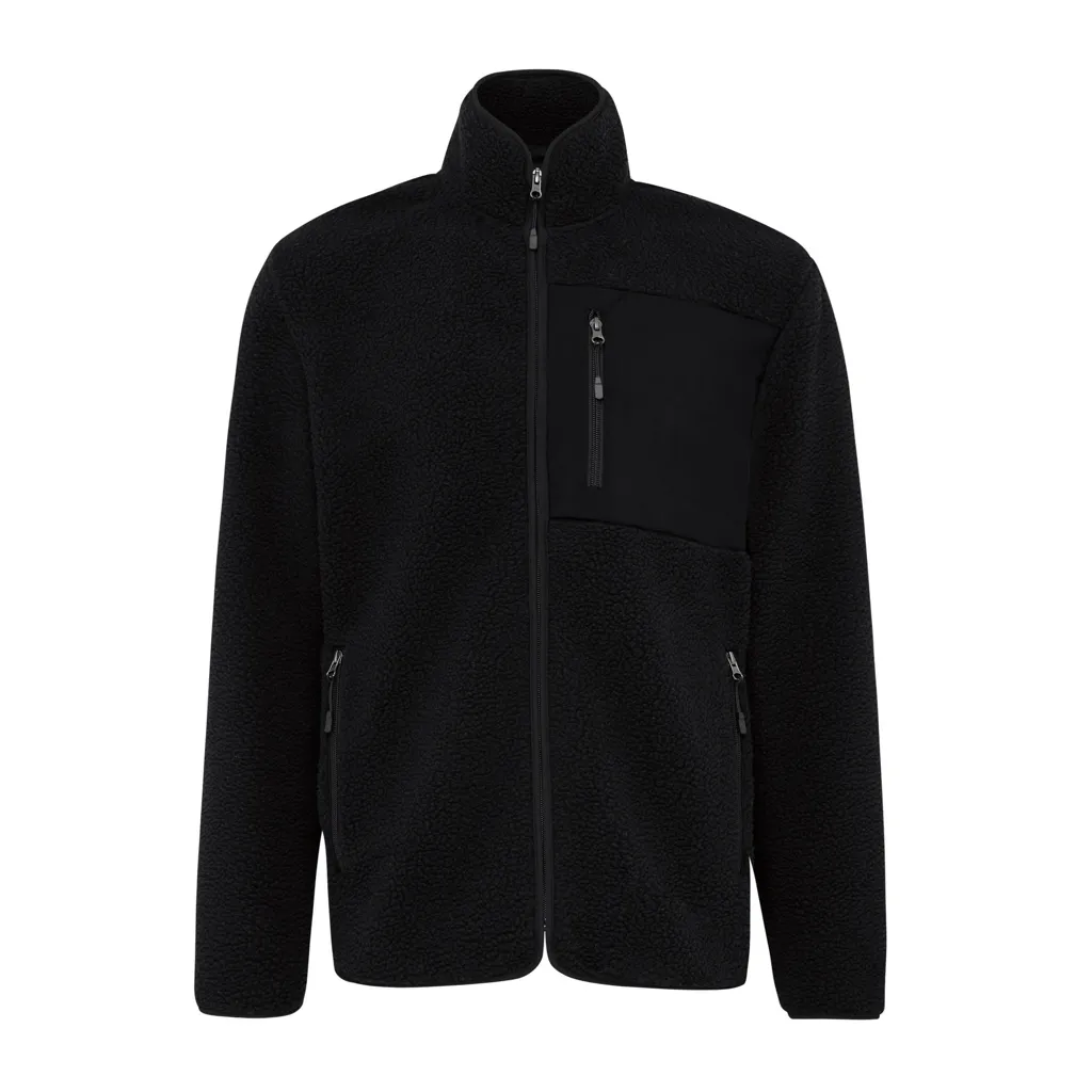 IQONIQ Diran Fleecejacke aus recyceltem Polyesterflor